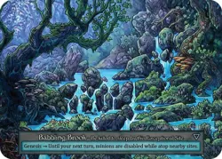 SORCERY CONTESTED REALM FOIL - Babbling Brook (Foil) - Arthurian Legends (ART) - Image 1