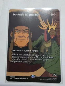 Dockside Extortionist (Borderless) Mythic MTG Avatar Eternal Regular NM #0028 - Image 1