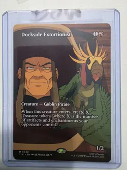 Dockside Extortionist (Borderless) Mythic MTG Avatar Eternal Regular NM #0028 - Image 2