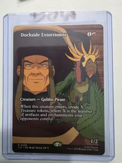 Dockside Extortionist (Borderless) Mythic MTG Avatar Eternal Regular NM #0028 - Image 3