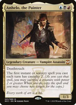 1x Anhelo, the Painter NM Eng MTG - New Capenna Commander - Image 1