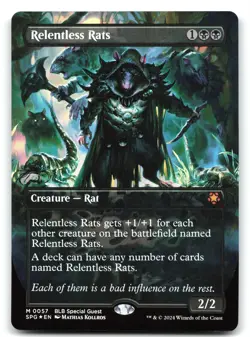 Relentless Rats Foil Borderless #57 Special Guests - Image 1