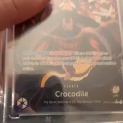 Crocodile Leader Alt Art AA OP04-058 One Piece TCG Kingdoms of Intrigue ENGLISH - Image 5