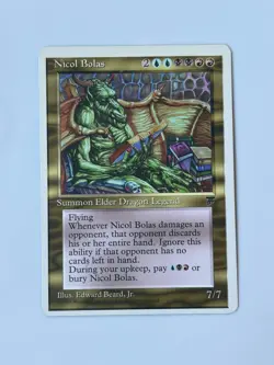 Nicol Bolas Chronicles Magic the Gathering Card - Image 1