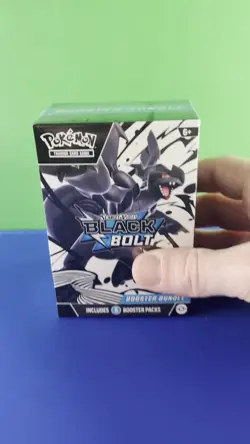 Pokemon TCG Black Bolt Booster Bundle - 6 Packs - SEALED - a few tiny holes - Image 2