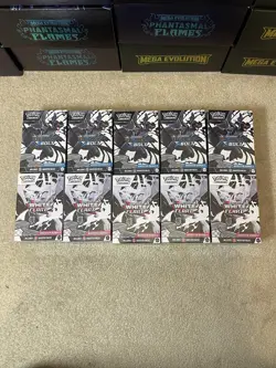 Pokemon TCG Black Bolt White Flare Booster Bundle x 10 - Image 1