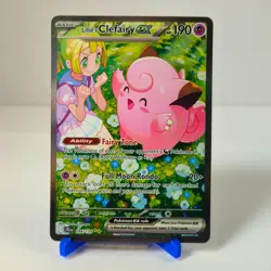 Lillie's Clefairy ex 184/159 SIR Journey Together Pokemon TCG Full Art Trainer - Image 1