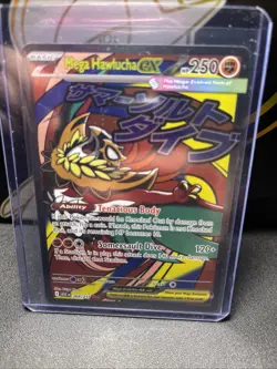 Pokemon TCG Mega Hawlucha Ex 268/217 Ascended Heroes English Mega Attack Rare NM - Image 1