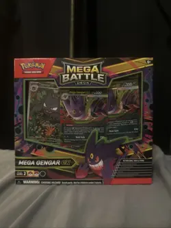 Mega Gengar Ex Battle Deck Pokemon TCG Phantasmal Flames Sealed - Image 1