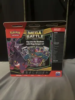 Mega Gengar Ex Battle Deck Pokemon TCG Phantasmal Flames Sealed - Image 2