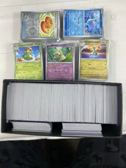 1000 Pokemon TCG Reverse Holo Foil Only Bulk Lot Scarlet & Violet Era Near Mint - Image 2
