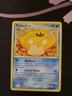 Pokemon Psyduck 87/127 Platinum Regular LP Condition - Image 1