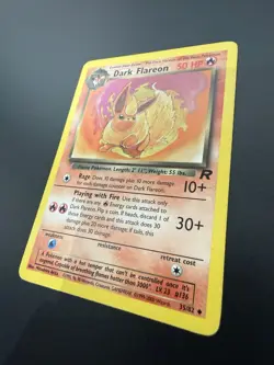 Dark Flareon 35/82 | Team Rocket | Uncommon Pokemon Card | MP - Image 2