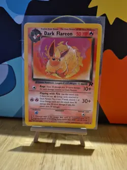 Dark Flareon 35/82 Team Rocket Uncommon Pokemon Card LP - Image 1