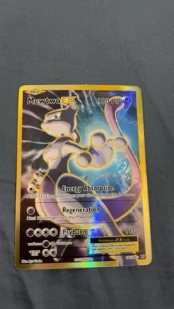 Mewtwo EX (Full Art) Ultra Rare Holo XY - Evolutions 103/108 NM - Image 1