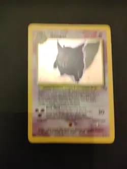Pokemon Gengar 5/62 Original Base Set Fossil Holo Rare MP/LP - Image 2