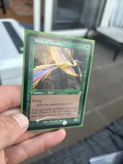 MTG Near Mint Foil Birds of Paradise (Retro) - [Ravnica Remastered] - Image 4