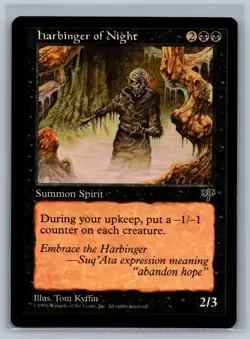 Magic The Gathering Mirage Harbinger of Night MTG TCG CCG - Image 1