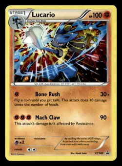 Lucario Promo Holo XY Promos XY140 LP Pokemon TCG - Image 1