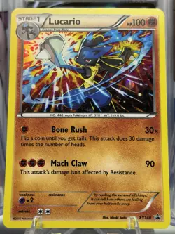 Lucario XY140 XY Promos 2016 Promo Holo Rare Holofoil Pokemon TCG LP - Image 2