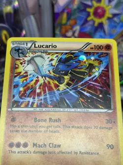 Lucario XY140 XY Promos 2016 Promo Holo Rare Holofoil Pokemon TCG LP - Image 3