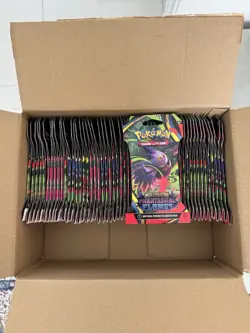 x43 Pokemon TCG Phantasmal Flames Sleeved Booster Pack Sleeved Blister SEALED✅ - Image 1