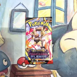Pokemon TCG Phantasmal Flames Booster Pack Art Set (4 Packs) NEW & SEALED - Image 4