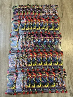 Pokemon TCG Phantasmal Flames Sleeved Booster Pack Blister SEALED X50 - Image 1