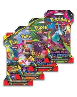 x20 Pokemon TCG: Phantasmal Flames Booster Pack Blister Sleeves Sealed✅ In Hand - Image 2