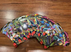 Pokemon TCG Phantasmal Flames Sleeved Booster Lot x 10 Packs Random Arts IN HAND - Image 1