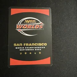 Mtg 1x Gold Border Chrome Mox 2004 World Championship - Image 2