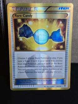 Rare Candy 105/101 Secret Holo Rare Pokemon Card TCG Plasma Blast - Image 1