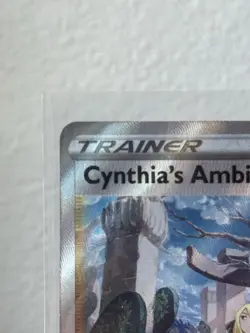 Pokemon Crown Zenith Galarian Gallery Cynthia’s Ambition GG60/GG70 Full Art NM++ - Image 2