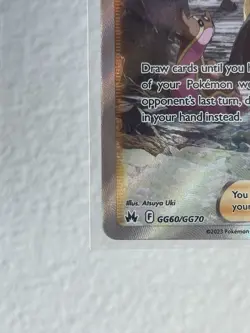 Pokemon Crown Zenith Galarian Gallery Cynthia’s Ambition GG60/GG70 Full Art NM++ - Image 4