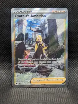 Cynthia's Ambition GG60/GG70 Pokemon SWSH Crown Zenith Galarian Gallery - Image 1