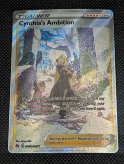 Cynthia's Ambition GG60/GG70 Pokemon SWSH Crown Zenith Galarian Gallery - Image 2