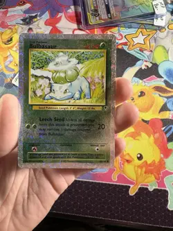 Pokemon TCG Bulbasaur Legendary Collection Reverse Holo Card 68/110 - Image 3