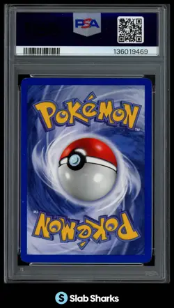 1999 POKEMON SET 1ST EDITION #12/102 NINETALES HOLO PSA 8 - Image 2