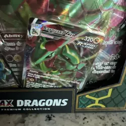 Pokemon TCG Sword & Shield - Vmax Dragons Premium Collection Box - New - Image 4