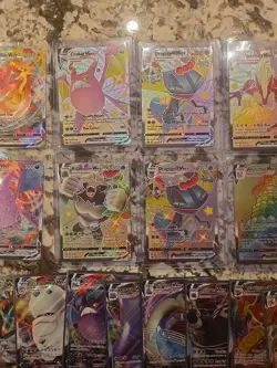 Pokemon TCG 8x Rainbow Vmax Cards & 45 VMAX, RAYQUAZA, GYRADOS & MORE. 53 CARDS! - Image 3