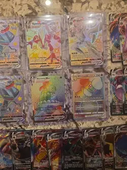 Pokemon TCG 8x Rainbow Vmax Cards & 45 VMAX, RAYQUAZA, GYRADOS & MORE. 53 CARDS! - Image 4
