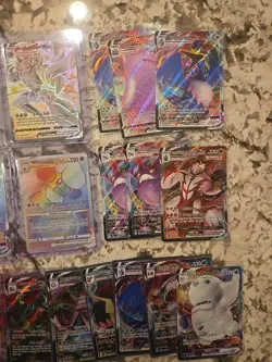 Pokemon TCG 8x Rainbow Vmax Cards & 45 VMAX, RAYQUAZA, GYRADOS & MORE. 53 CARDS! - Image 5