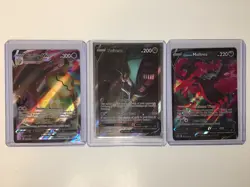 Pokemon TCG: 3x Ultra Rare V, VMAX, EX, GX, VSTAR, Full Art - Image 1