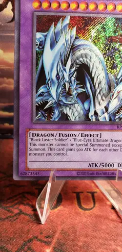 YuGiOh! TCG Dragon Master Knight (2020) RP02-EN097 Secret Rare Foil Bleed - Image 3