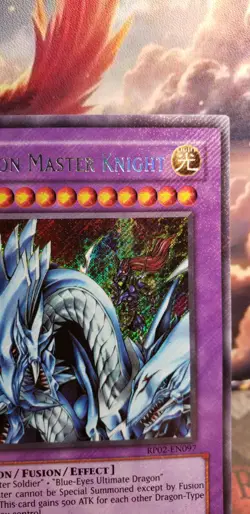 YuGiOh! TCG Dragon Master Knight (2020) RP02-EN097 Secret Rare Foil Bleed - Image 4