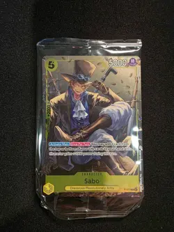 Sabo (Tin Pack Set Vol. 2) P-073 One Piece Promotion Cards Foil (*Sealed*) - Image 1