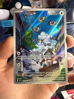 Chatot 181/162 SV05: Temporal Forces Holo Pokemon Card - Image 3