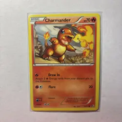 2013 Build a Bear Exclusive Promo Charmander Pokemon Trading Card TCG 17/113 - Image 1