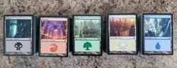 500 Basic Lands MTG - 100 of Each Color! Magic The Gathering Bulk Lot Set Mana - Image 1