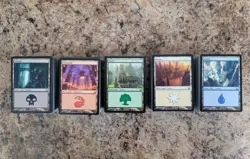 500 Basic Lands MTG - 100 of Each Color! Magic The Gathering Bulk Lot Set Mana - Image 2